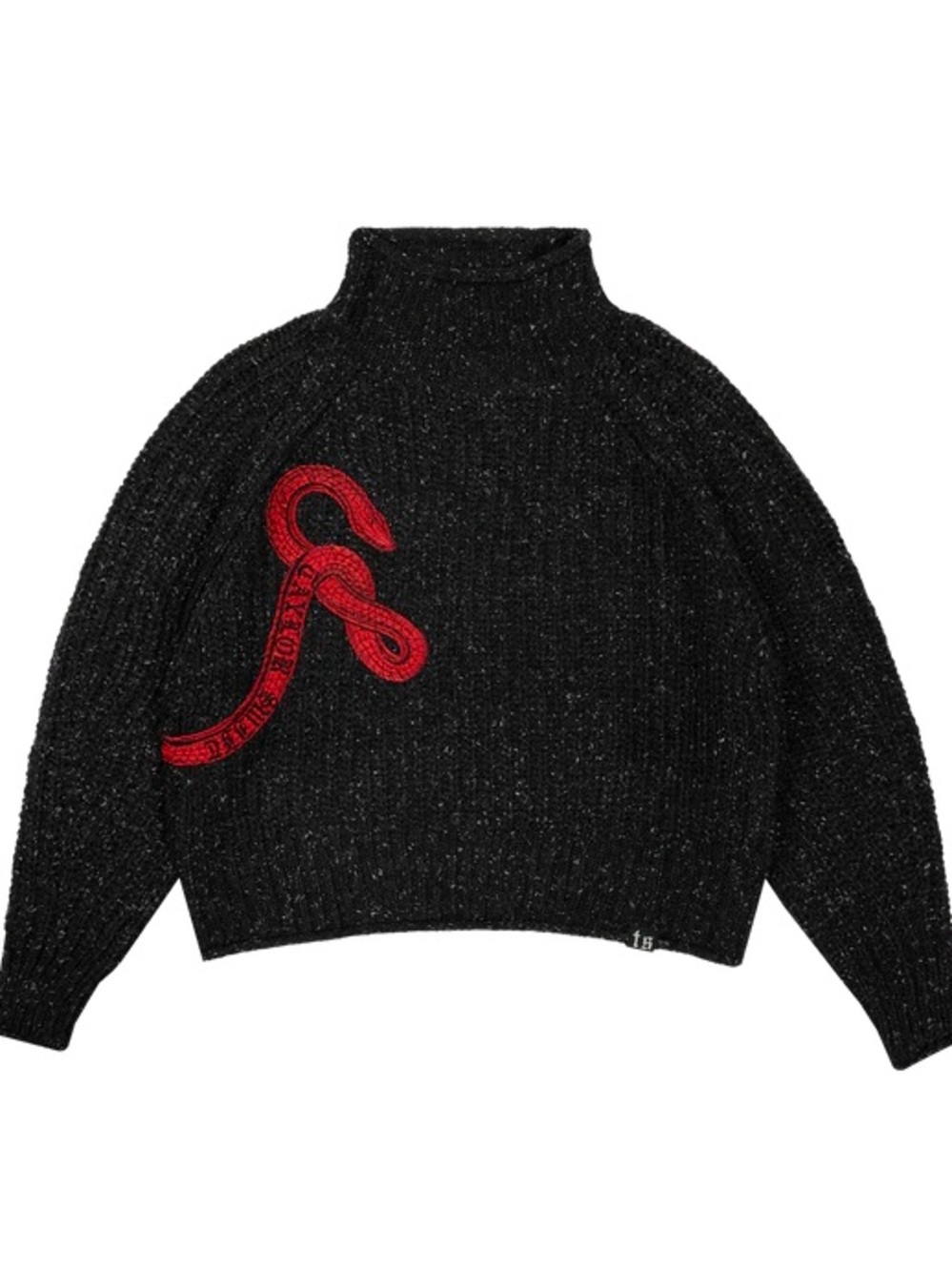 TAYLOR SWIFT • REPUTATION MOCKNECK CROPPED SWEATER